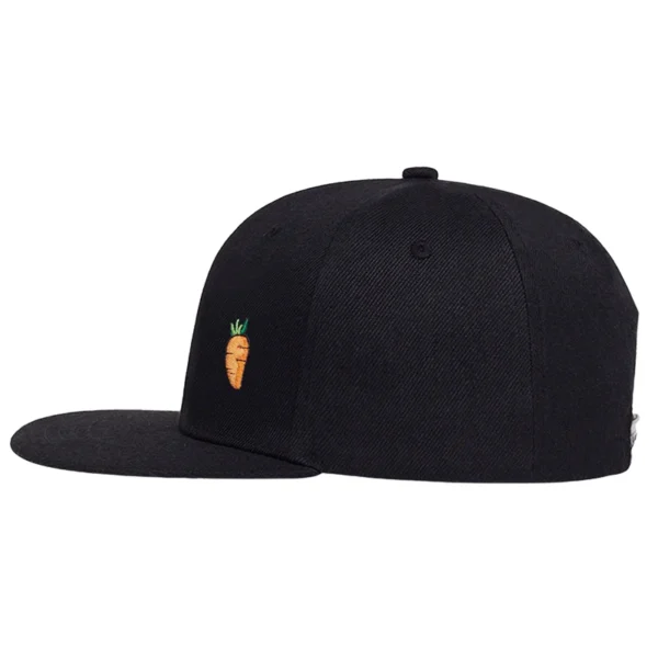 Cool Unisex Hip Hop Cap with Unique Cartoon Carrot Embroidery - Image 2