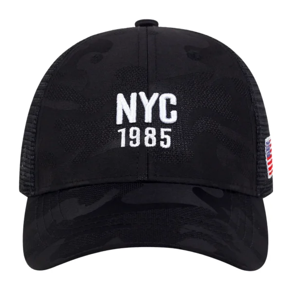 Embroidered NYC Camouflage Mesh Baseball Cap, Adjustable for Men and Women - Image 2